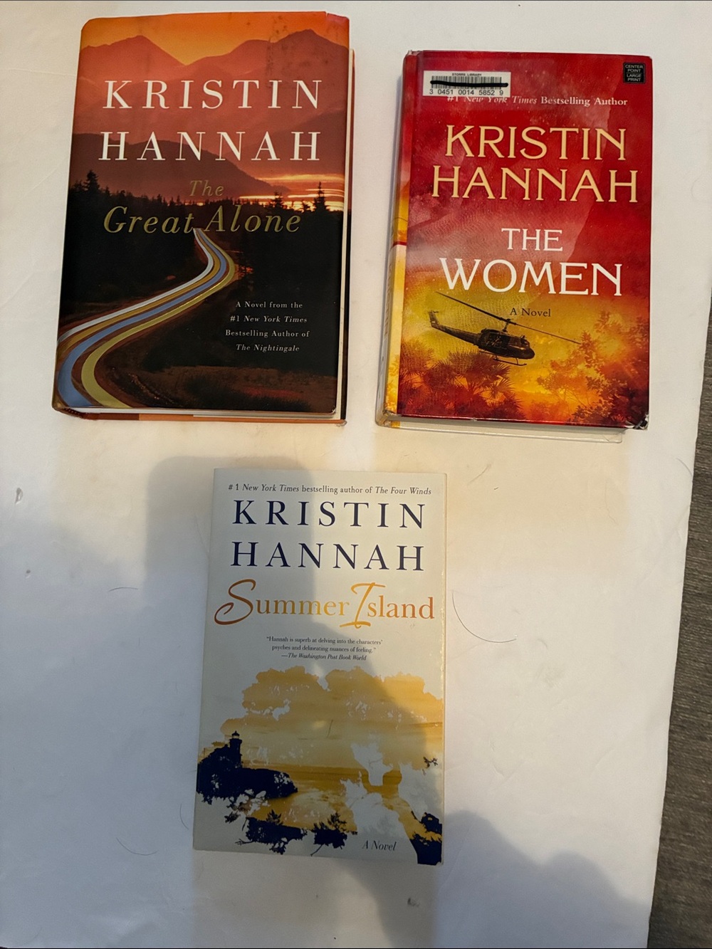 Hardcover & Paperback Books by Kristin Hannah , The Women is in Large Print